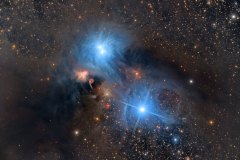 NGC6726 and HH100 in Corona Australis.