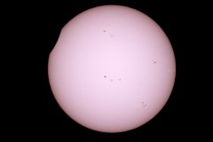 First contact Solar Eclipse November 2012