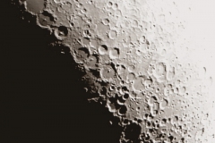 Moon: First Quarter Craters.