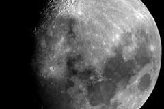 Moon on 8 March 2009