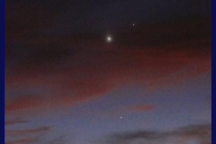 Jupiter, Venus & Mercury