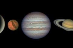 Solar System Collage